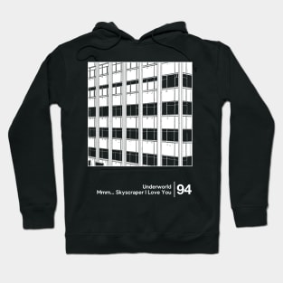 Mmm... Skyscraper - Minimalist Graphic Fan Artwork Design Hoodie